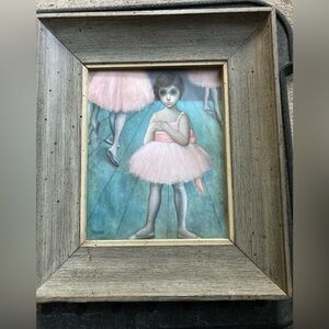 Keane Framed “Ballerina” Picture